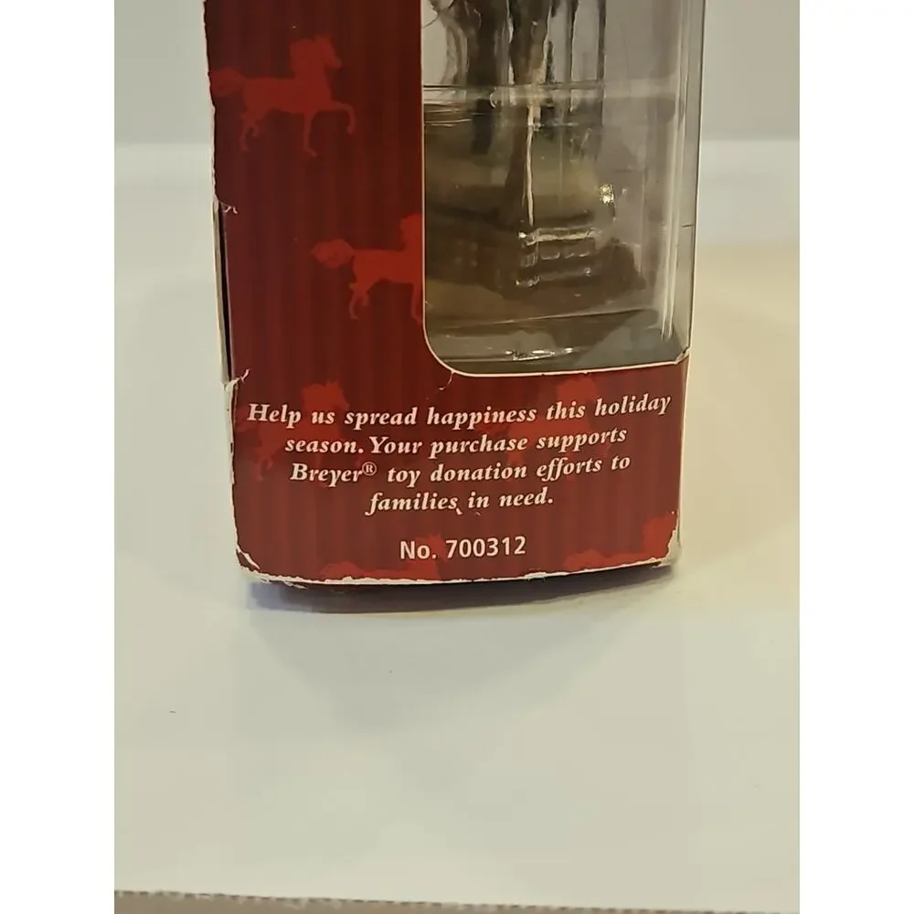BREYER Noche Buena Holiday Horse Stirrup Ornament‎ #700312
